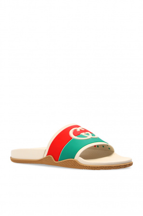 Gucci Slides with logo