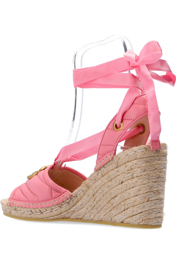 Gucci Tied platform espadrilles