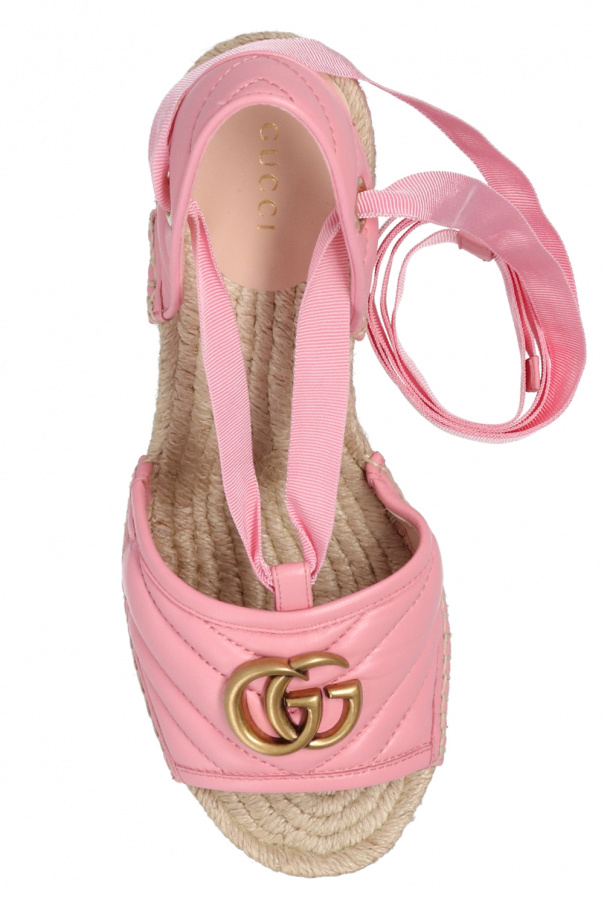 Gucci Tied platform espadrilles