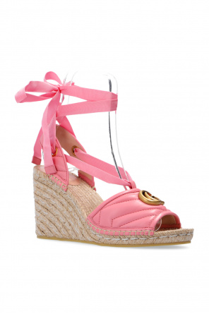 Gucci Tied platform espadrilles