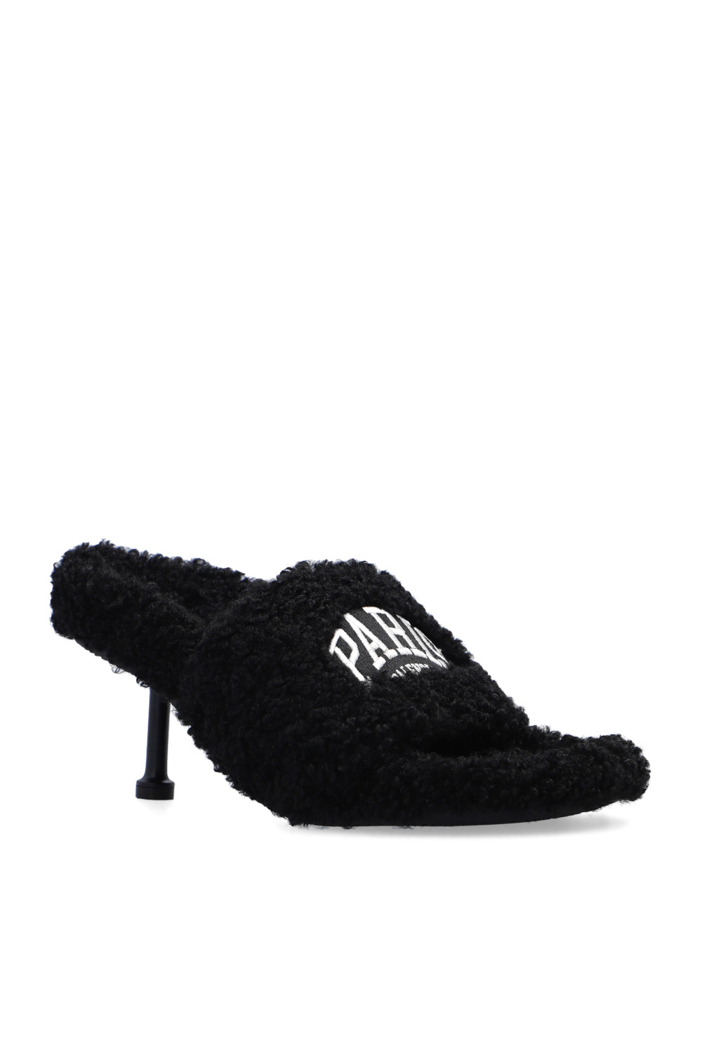 Balenciaga ‘Furry’ heeled slides