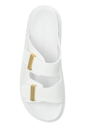 Alexander McQueen Lederpantoletten