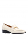 gucci White Leather loafers