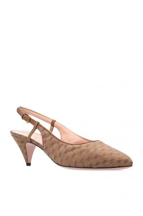 Gucci Slingback pumps with logo