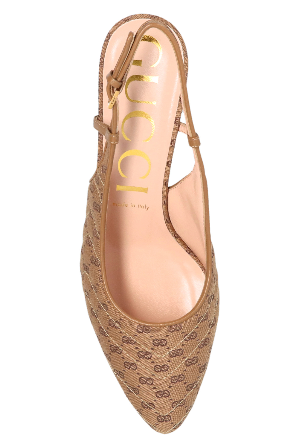 Gucci Slingback pumps with logo