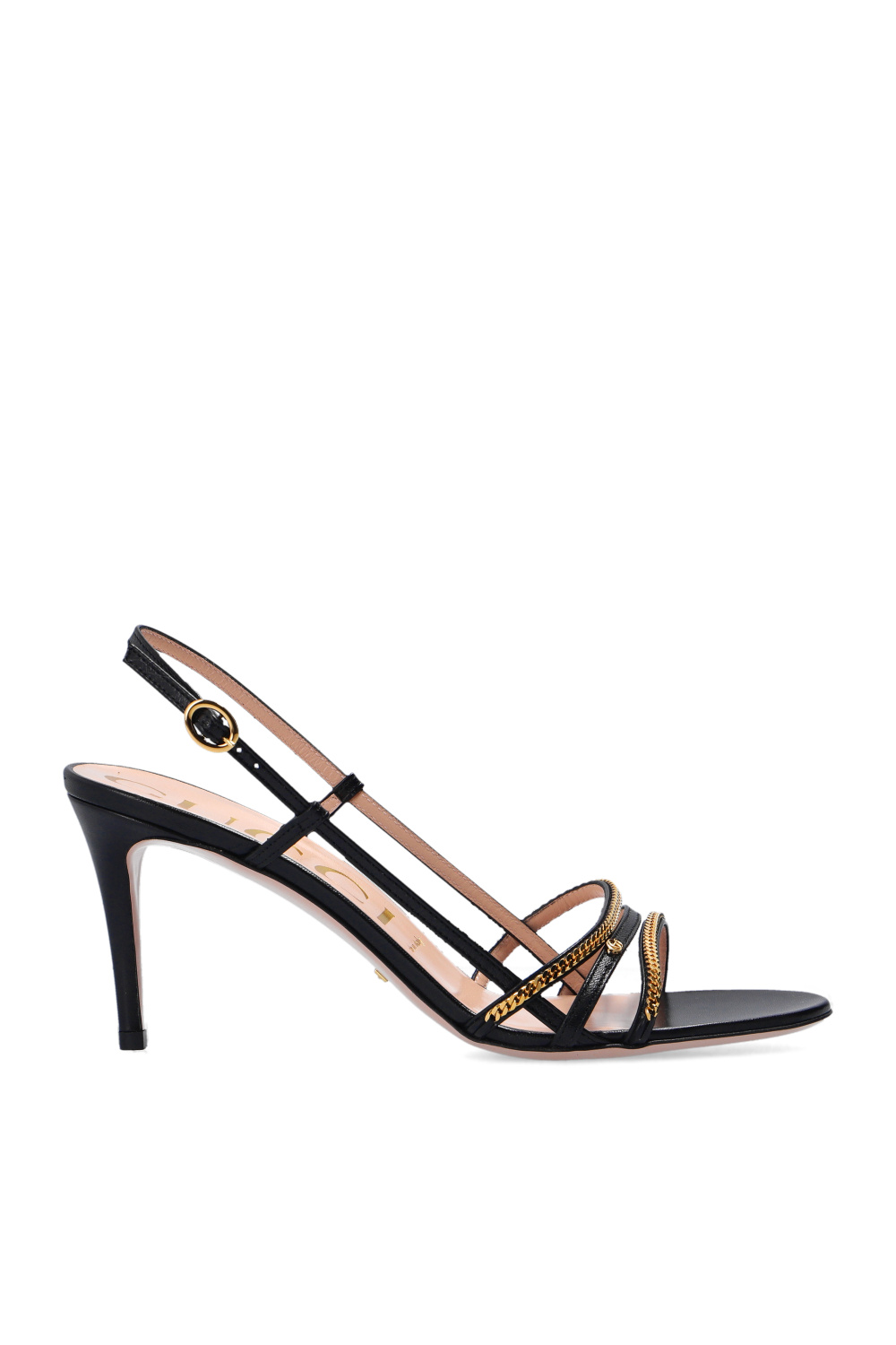 gucci pleated ‘Malaga’ heeled sandals
