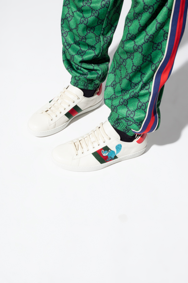 Gucci Sneakers with Web stripe