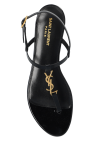 Saint Laurent BLACK ‘Cassandra’ sandals