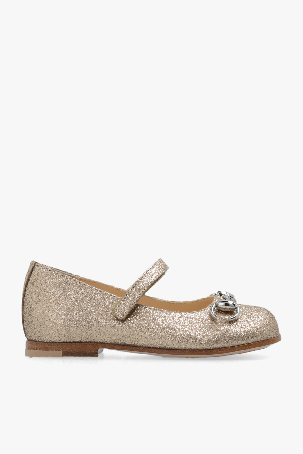 Gucci Kids Glittery ballet flats