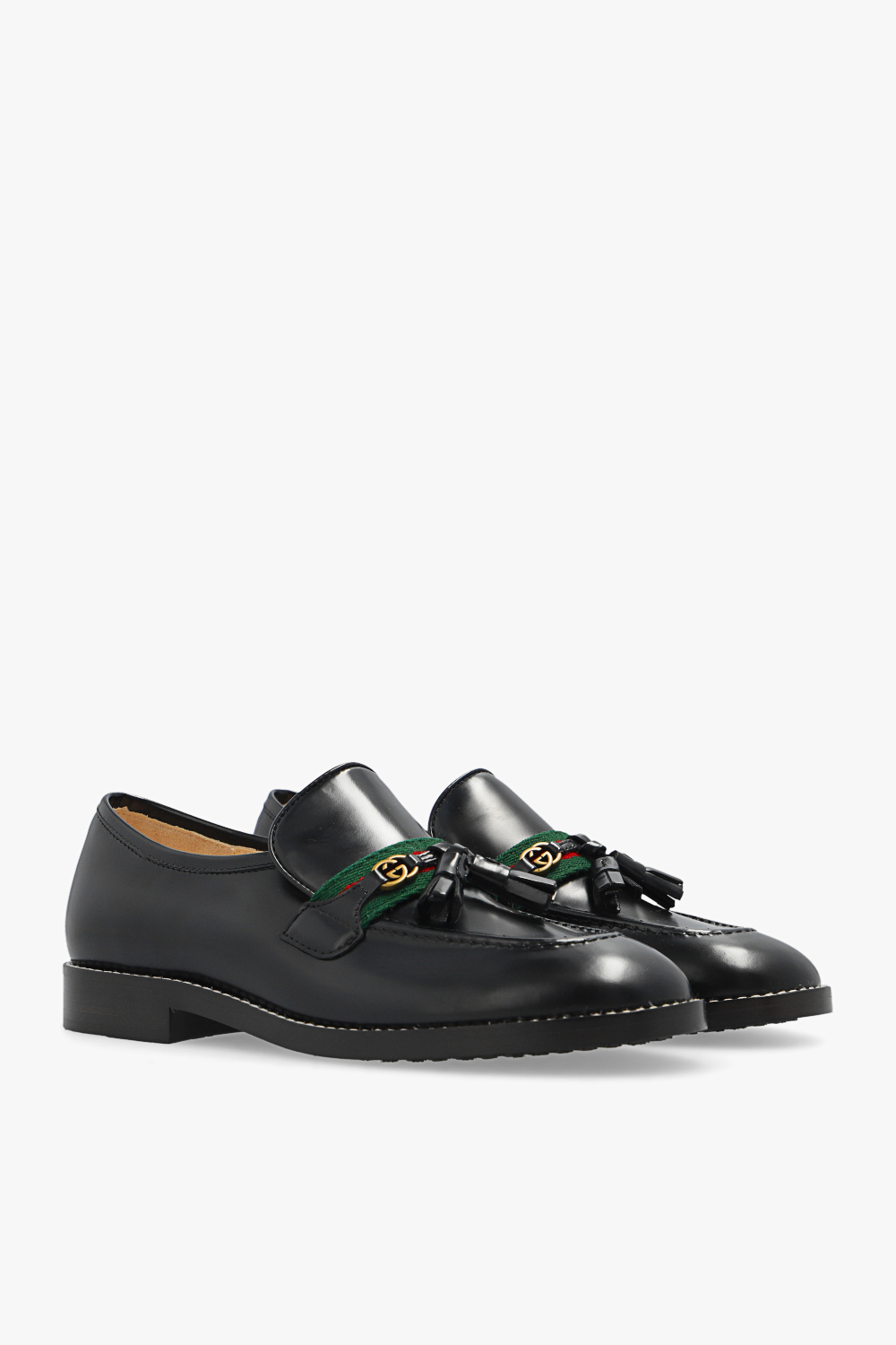 Gucci Kids Leather moccasins