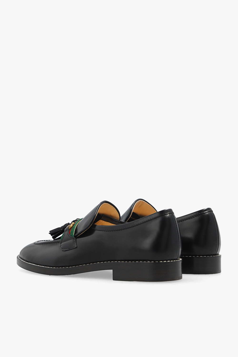 gucci owned Kids Leather moccasins