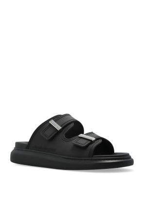 Alexander McQueen Slides with logo
