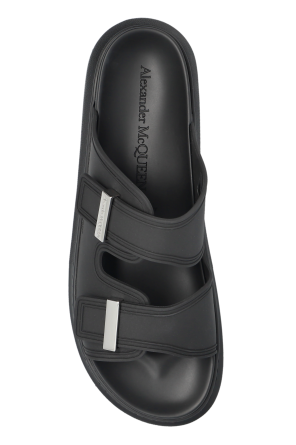 Alexander McQueen Slides with logo