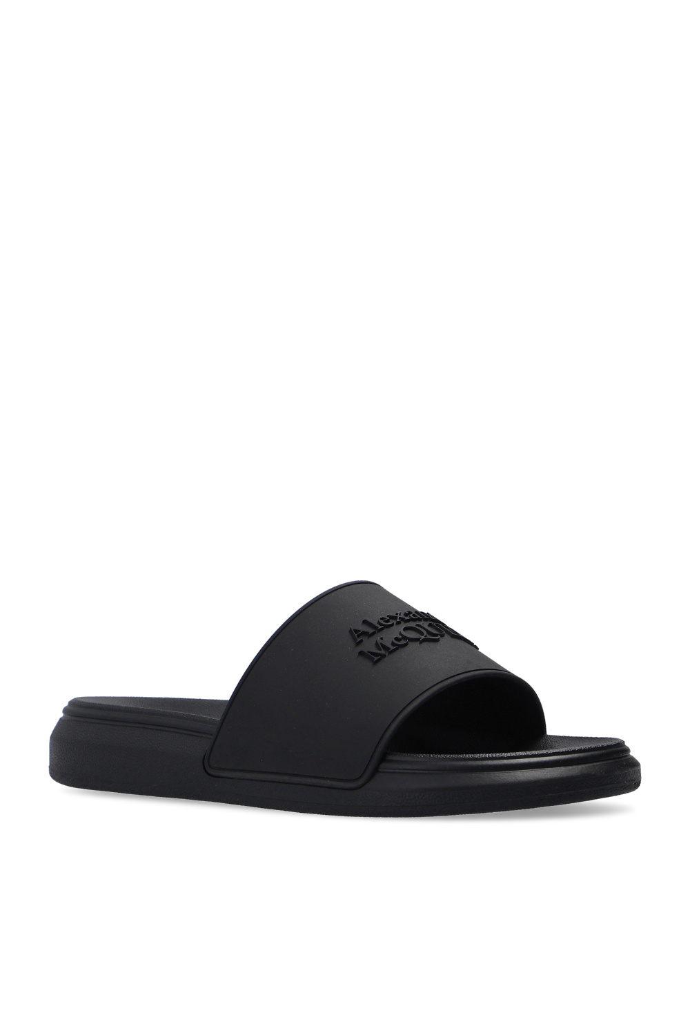 Alexander McQueen Slides with logo