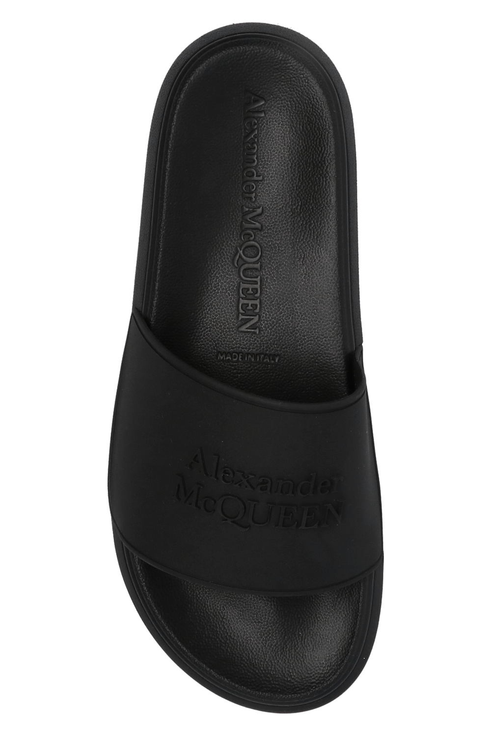 Alexander McQueen Slides with logo