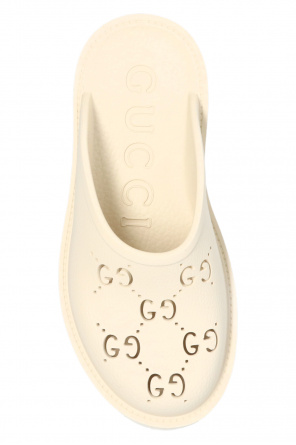 Gucci Platform sandals with logo