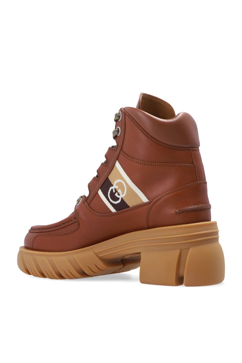 gucci crepe Ankle boots with logo