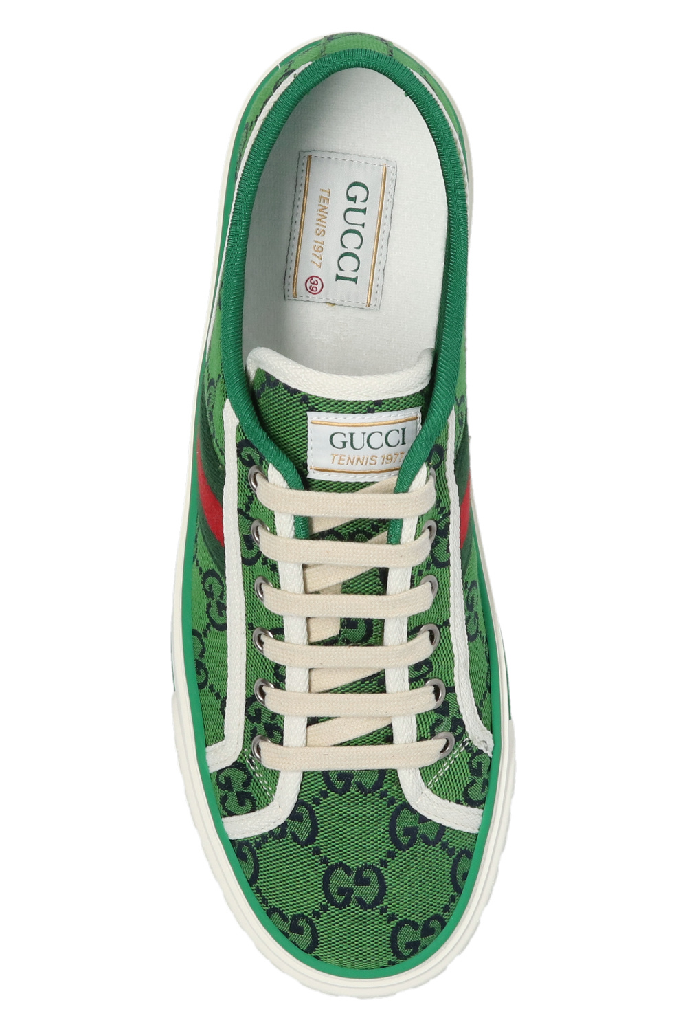 Green 'Tenis 1977' sneakers Gucci - Vitkac France