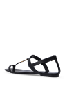 Saint Laurent BLACK ‘Cassandra’ sandals