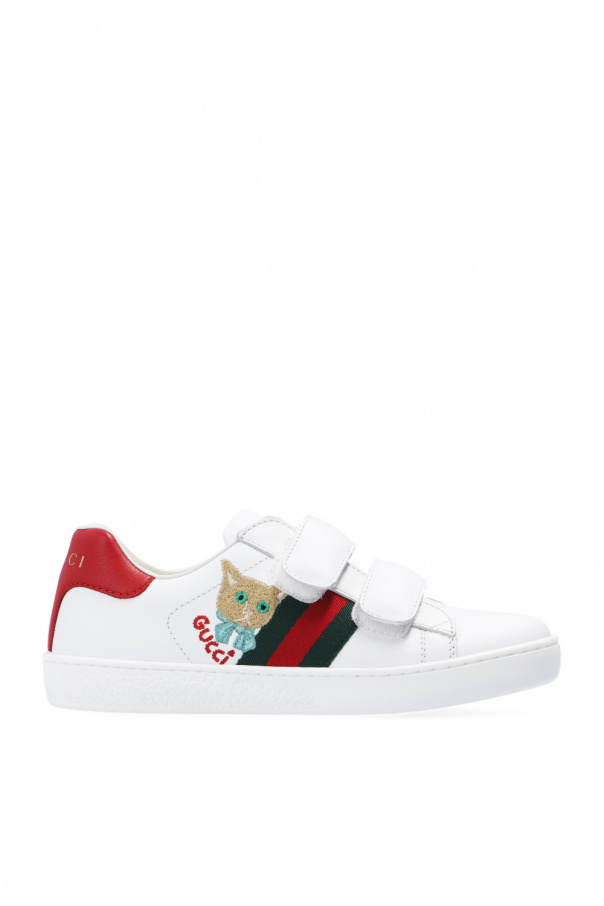 gucci Women Kids Sneakers with logo