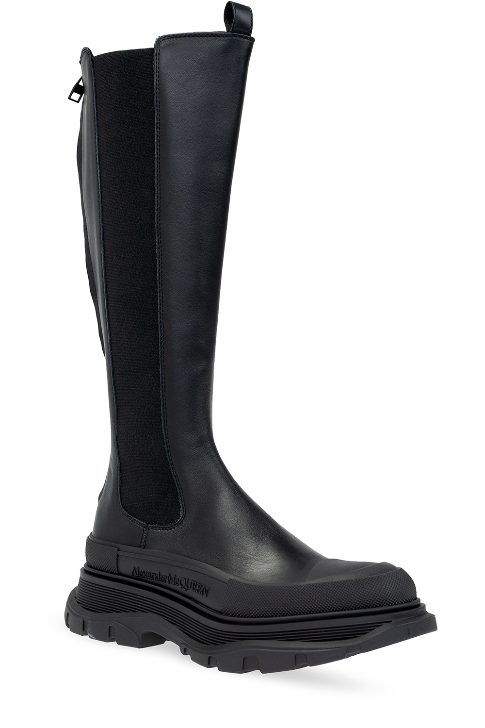 Alexander McQueen ‘Tread’ knee-high-boots