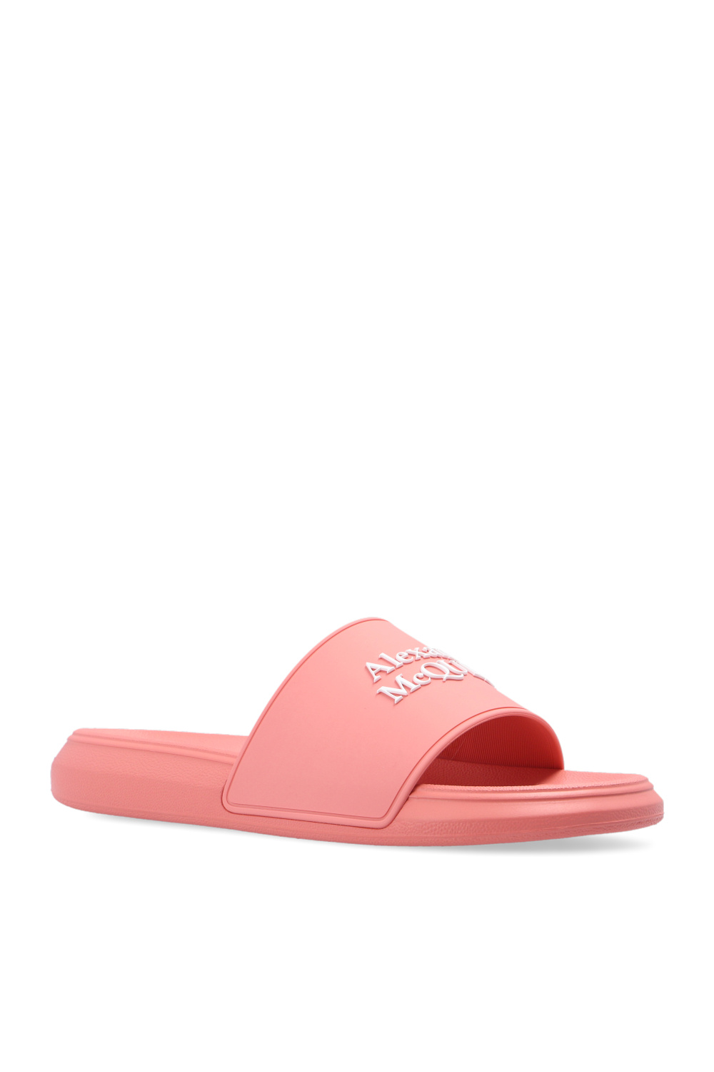 Alexander McQueen Slides with logo