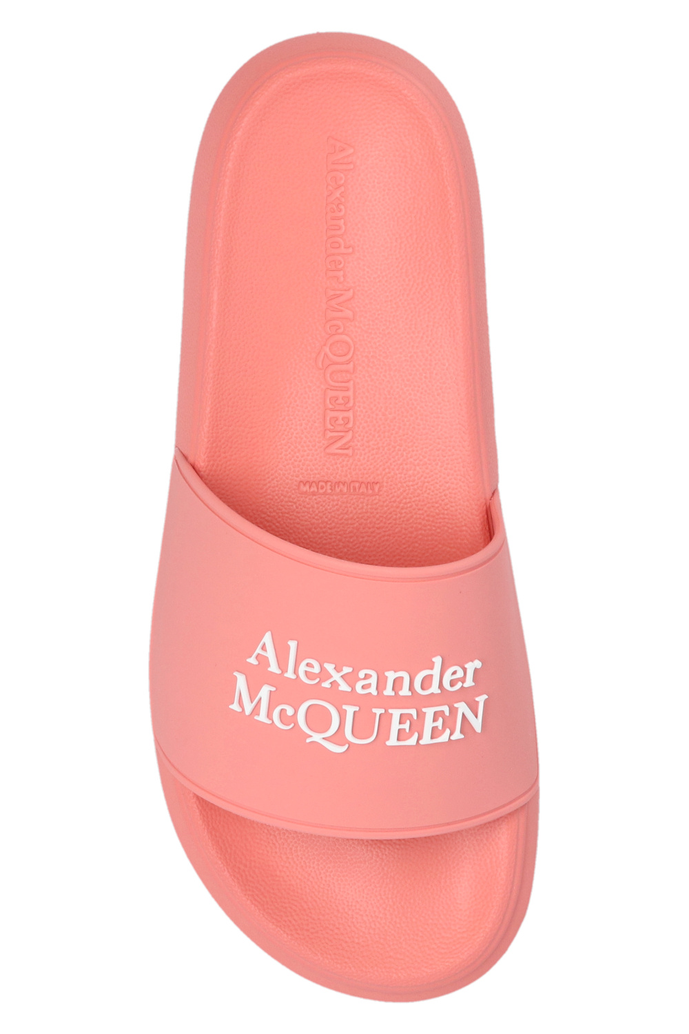 Alexander McQueen Slides with logo