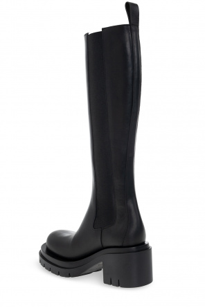 Bottega Veneta ‘Lug’ heeled knee-high boots