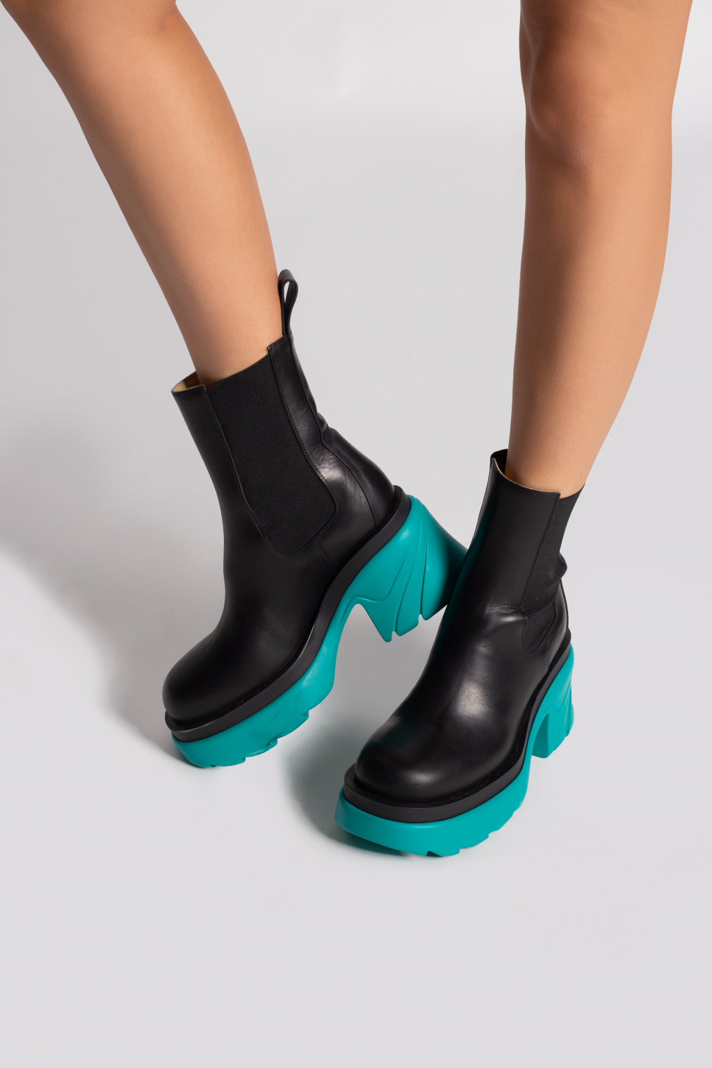 Bottega Veneta ‘Flash’ platform ankle boots