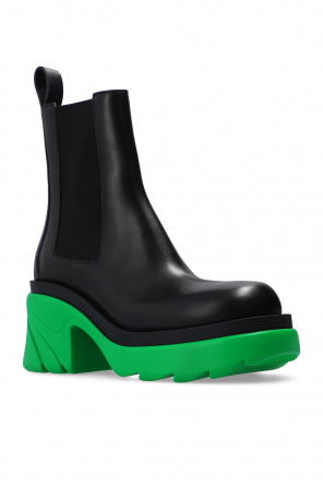 Bottega ozdoba Veneta ‘Flash’ platform ankle boots