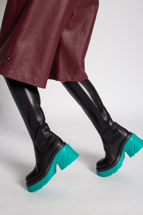 Bottega Veneta Heeled leather boots