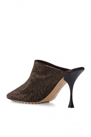 Bottega Veneta ‘Sparkle Dot Sock’ mules