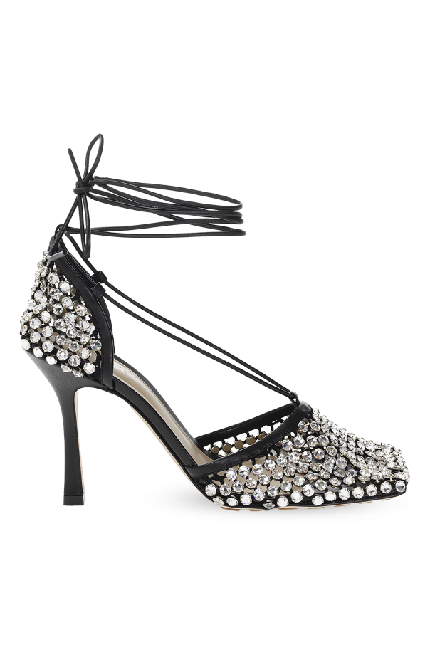 Bottega Veneta Strass-embellished pumps