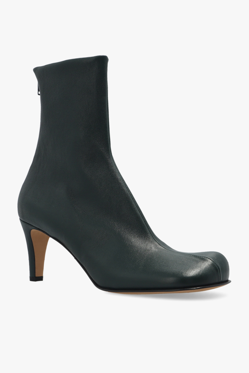 bottega fringe-trim Veneta ‘Block’ heeled ankle boots
