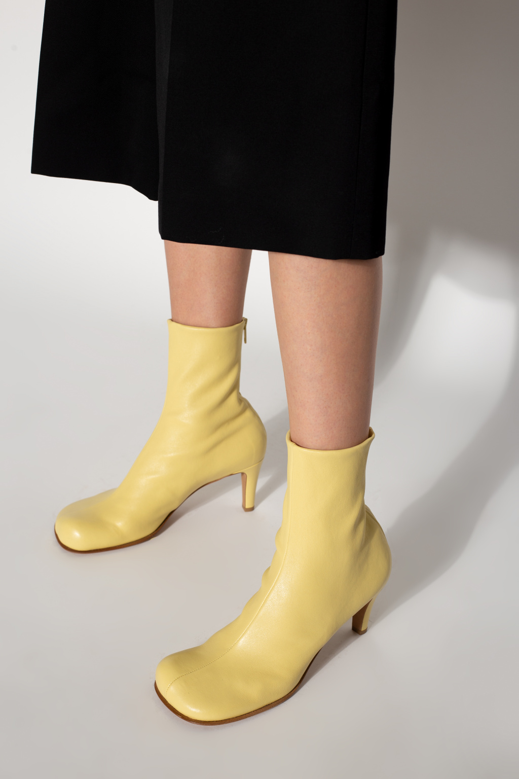 Bottega Veneta ‘Bloc’ heeled ankle boots | Women's Shoes | Vitkac