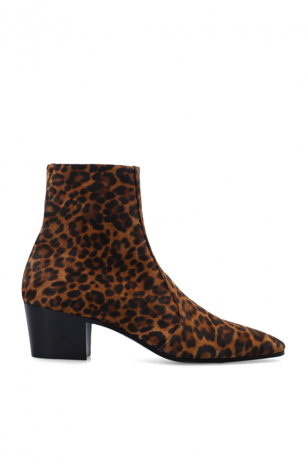 Saint Laurent ‘Vassili’ heeled the boots