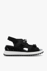 Le Silla BLACK ‘Yui’ wedge sandals