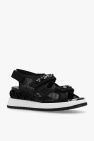 Le Silla BLACK ‘Yui’ wedge sandals