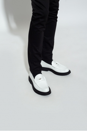 'teddy' leather loafers od Saint Laurent
