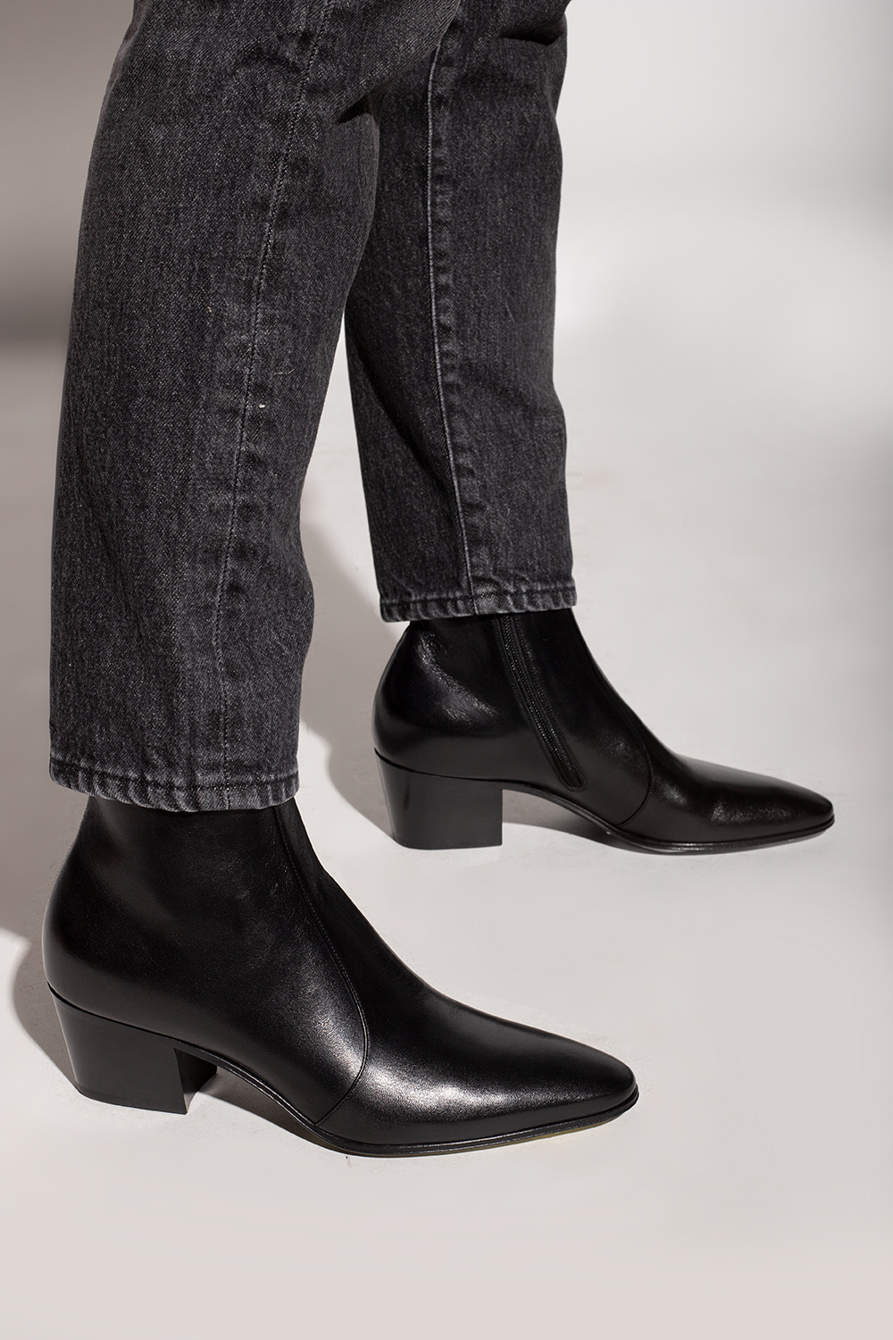 Saint Laurent ‘Vassili’ heeled ankle boots | Women's Shoes | Vitkac