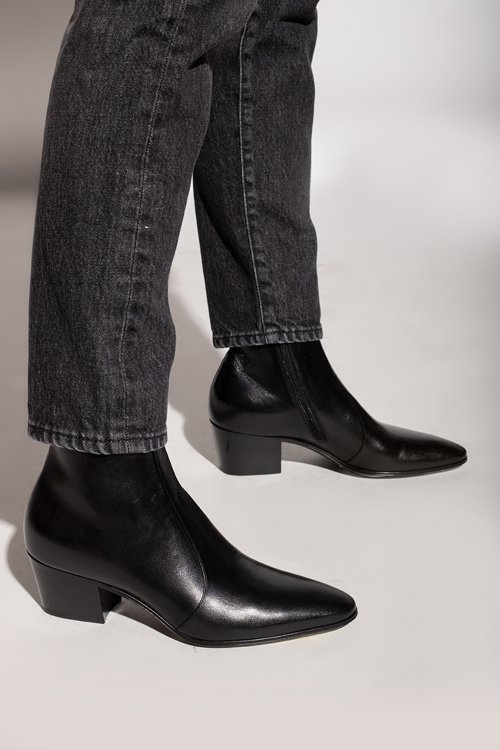 Saint Laurent ‘Vassili’ heeled ankle boots