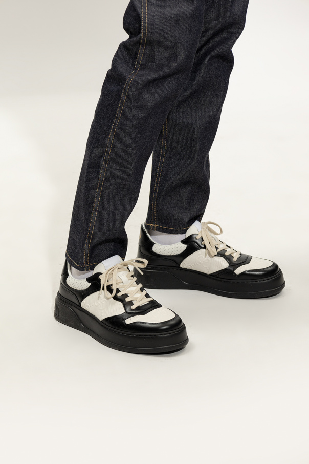 Gucci Gucci Kids Tennis 1977 leather sneakers