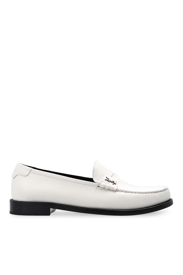 Saint Laurent Leather penny loafers