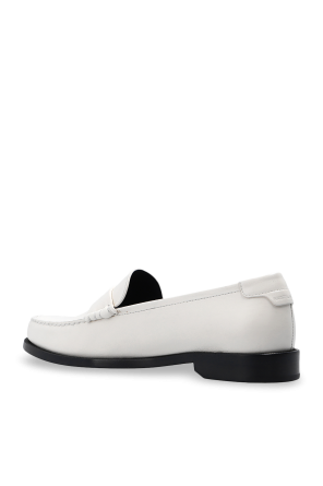 Saint Laurent Leather penny loafers