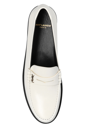 Saint Laurent Leather penny loafers