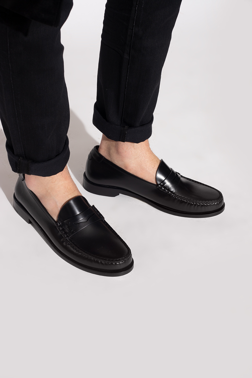 Saint Laurent Leather loafers | Men's Shoes | Vitkac