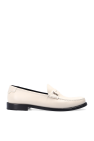 Saint Laurent cream Embellished loafers