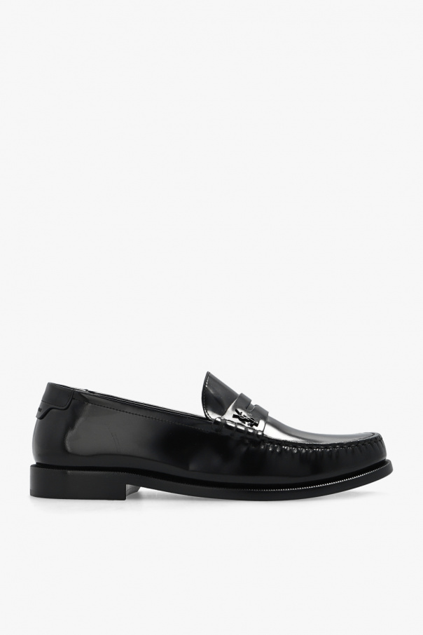 Leather penny loafers od Saint Laurent
