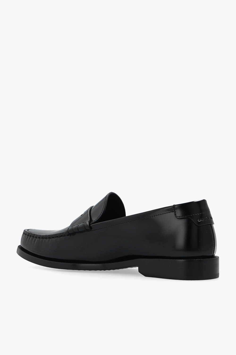 Saint Laurent Leather penny loafers