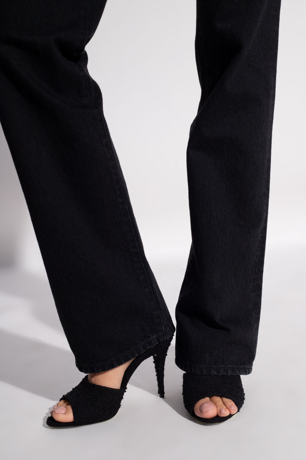 Saint Laurent ‘LA 16’ heeled mules | Women's Shoes | Vitkac